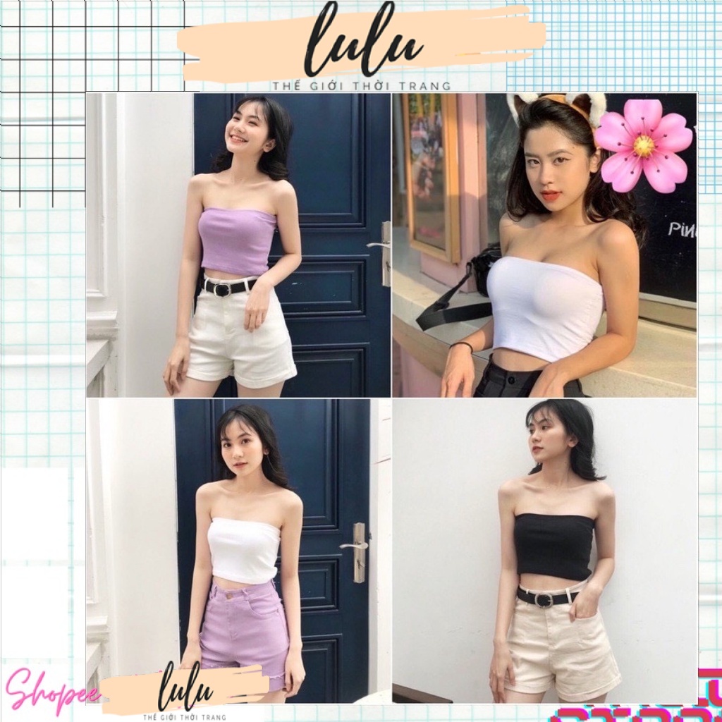 Áo Croptop dưới 55kg LULU - Quây Ngực