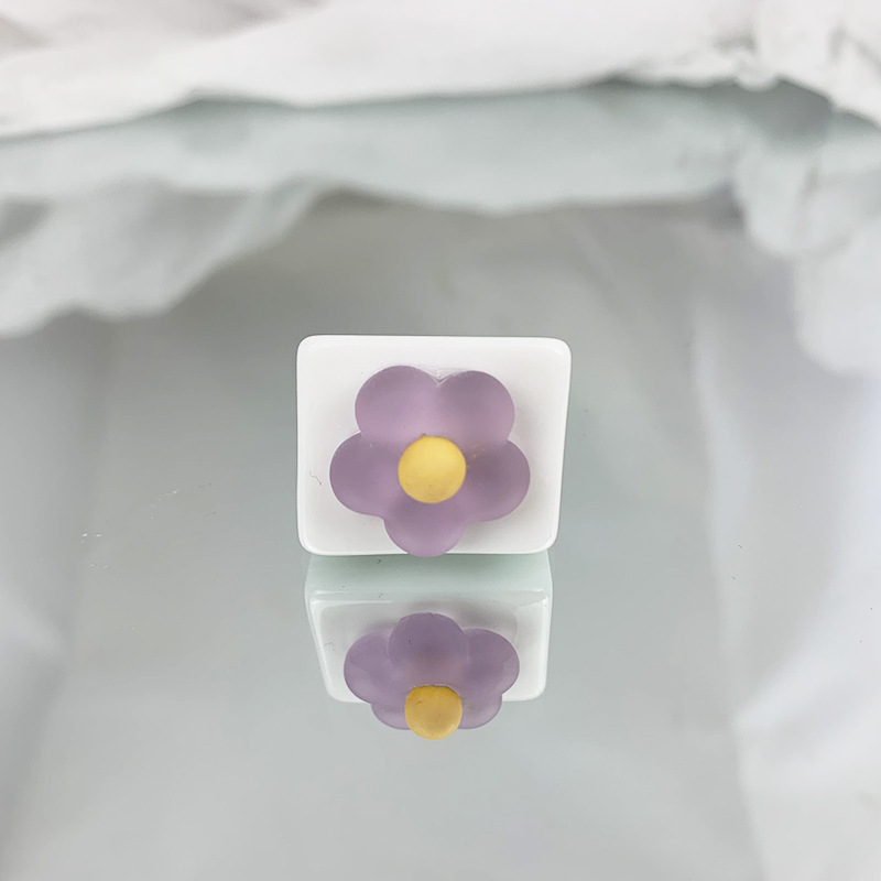 Nhẫn Đeo Tay Kim Loại Hình Hoa Vintage Cho Nữ