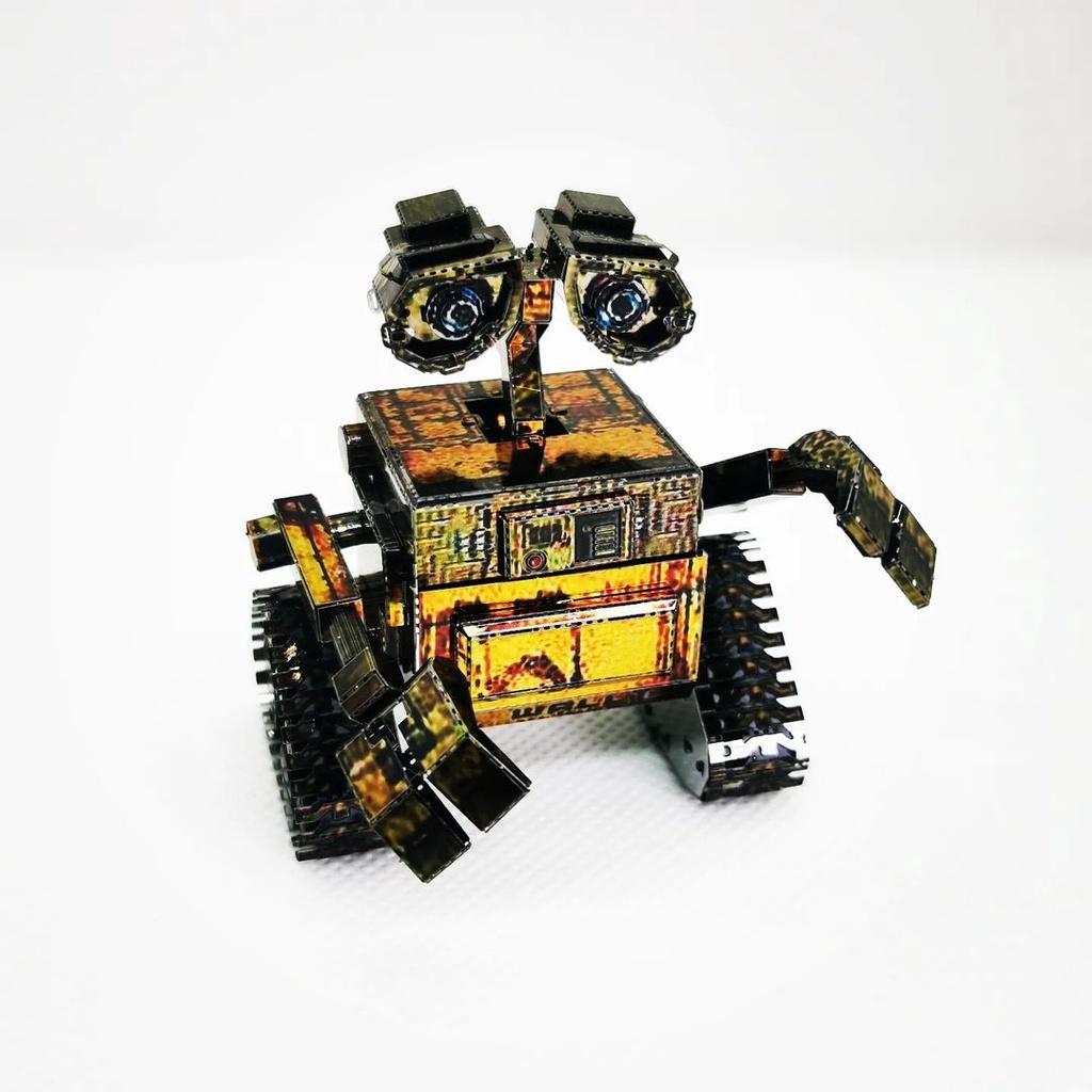 Mô Hình Kim Loại 3D Lắp Ráp Metal Head Robot Biết Yêu (Wall-E) [chưa ráp]