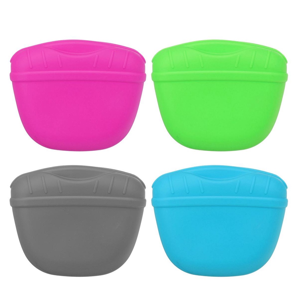 Túi Silicone Đeo ThắT Lưng Để ĐựNg Đồ Cho Thú Cưng