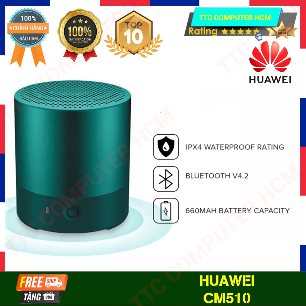 HUAWEI CM510 | Loa bluetooth Huawei CM510 Mini Speaker - HÀNG CHÍNH HÃNG TTC COPUTER HCM