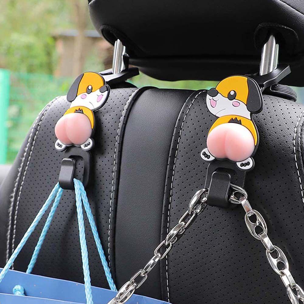 Móc Treo Đồ Dùng Gắn Lưng Ghế Ngồi Xe Hơi Đa Năng Tiện Dụng Cho Gia Đình