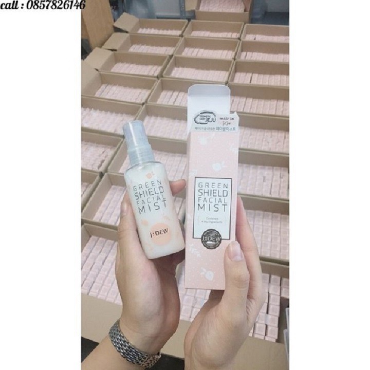 [HÀNG CHÍNH HÃNG  ] Xịt khoáng Nano Cấp Nước JDELL SHIELD -100ml | BigBuy360 - bigbuy360.vn