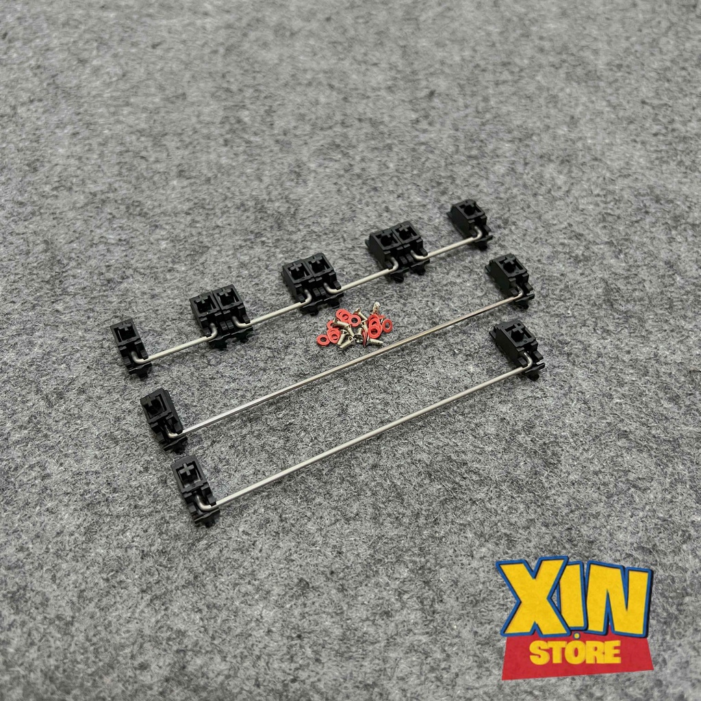 Bộ Stab cân bằng Stabilizer Cherry Genuine PCB Mount Screw-in | Clip-in cho bàn phím cơ