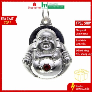 Mặt Dây Chuyền Nam Bạc Hiểu Minh MDN048 Phật Di Lặc Bảo Hành Vĩnh Viễn