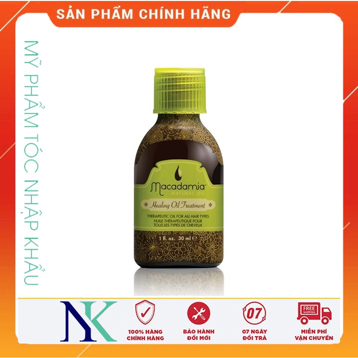 Tinh dầu dưỡng tóc Macadamia Healing Oil Treatment 30ml