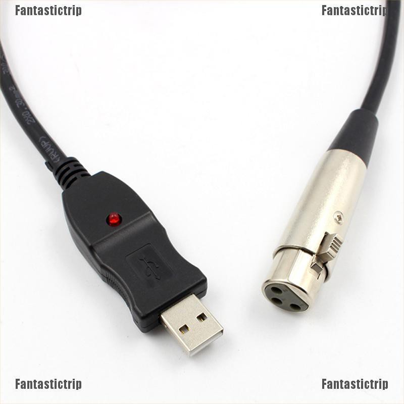 Cáp Chuyển Đổi Xlr Sang USB 10F Chuyên Dụng