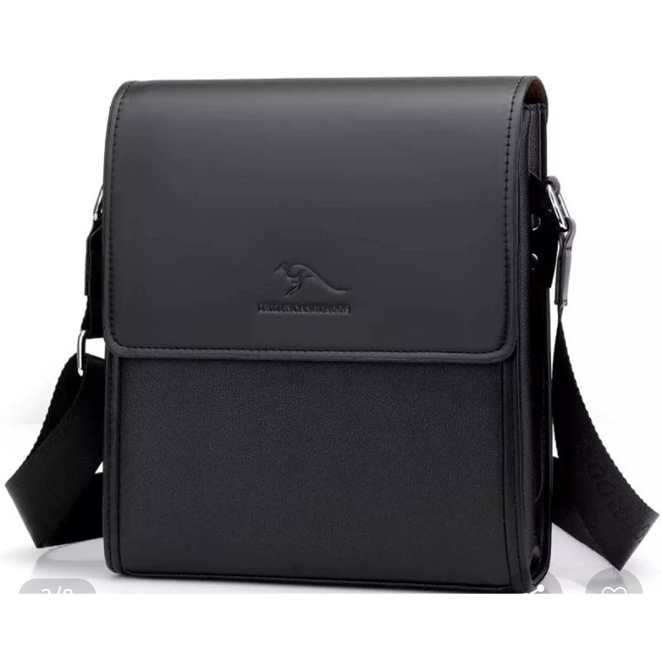 Túi đeo chéo nam da bò ZHIZUNCANGUROOS. Túi đựng Ipad. | BigBuy360 - bigbuy360.vn