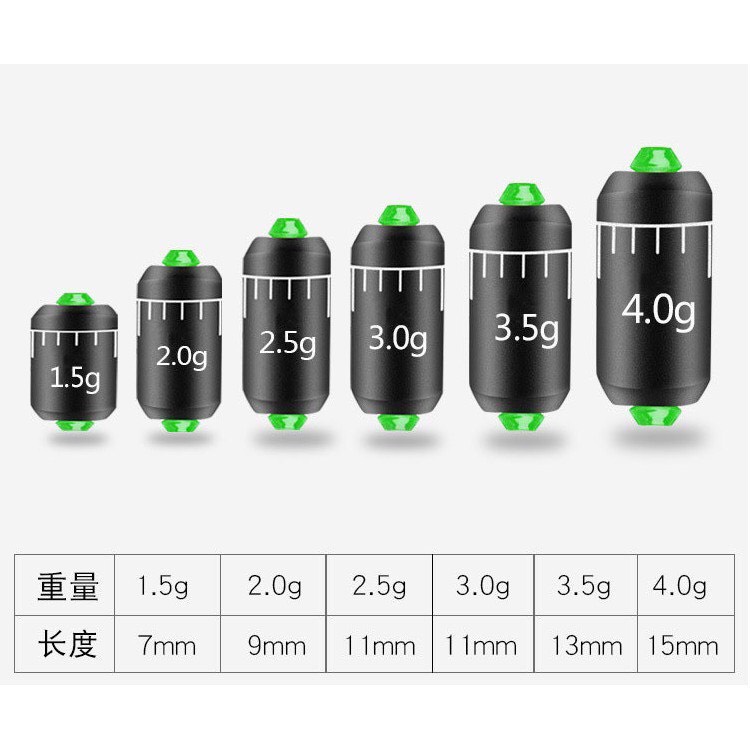 Chì Câu Đài , Chì Câu Đơn có Vạch , thiết kế với thanh cuốn PPO-2 cao cấp mềm dẻo