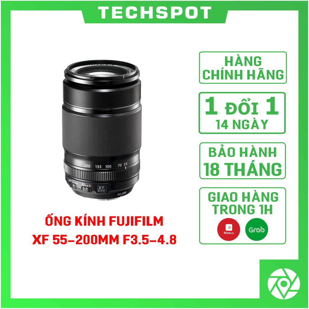 Ống kính Fujifilm XF 55200mm F3.54.8 (Chính hãng)