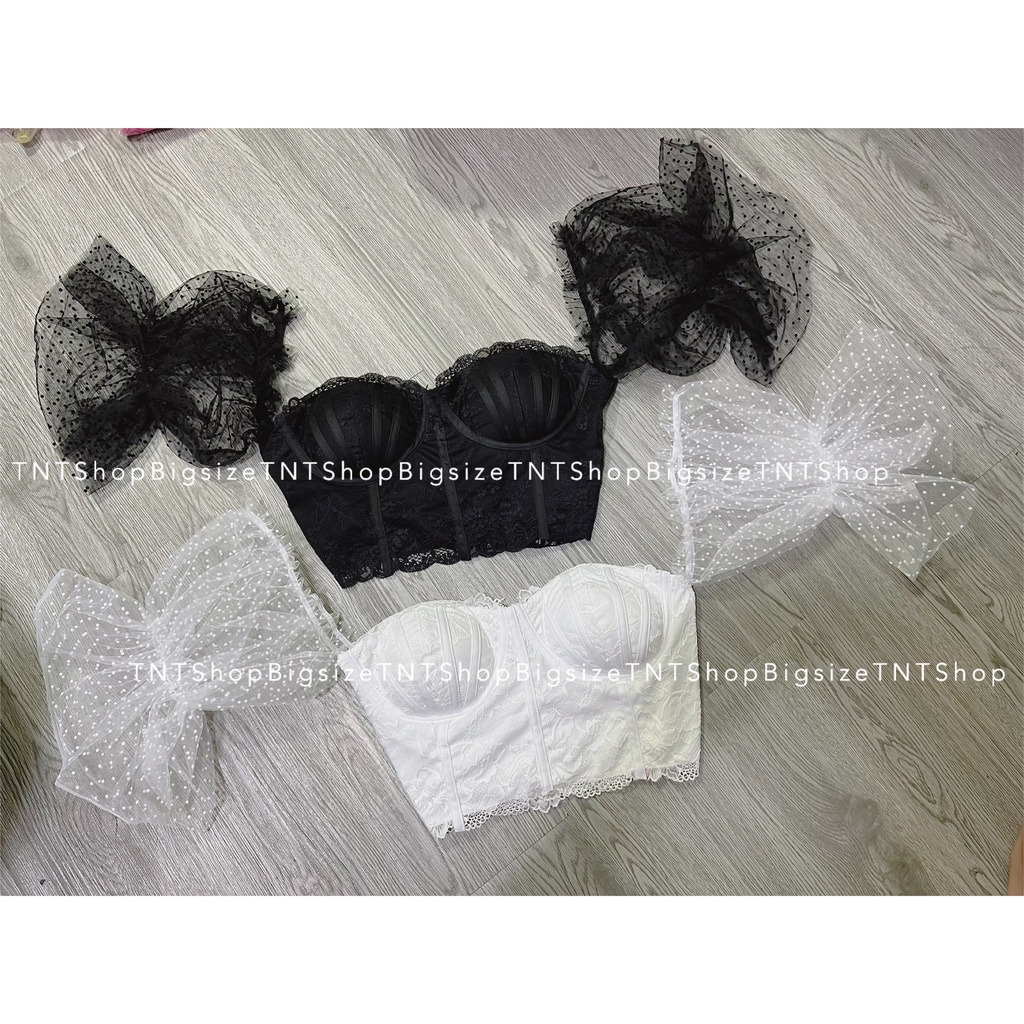 ÁO BRA REN NGỰC SEXY SANG TRỌNG CÓ MÚT NGỰC [TNT SHOP BIGSIZE 60KG 90KG]