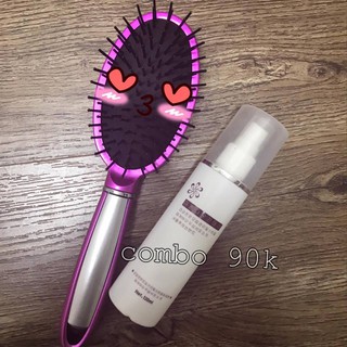 Combo dưỡng lược chăm sóc tóc giả 90k