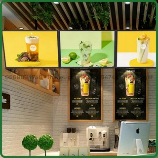 Bảng hộp đèn led menu a2, khung tranh điện để bàn, treo tường, hộp đèn quảng cáo