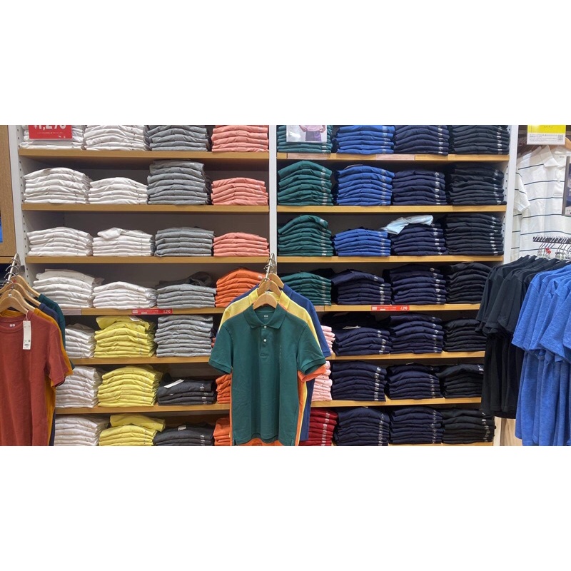 Áo polo nam U.ni.qlo mẫu 2022 Nhật bản