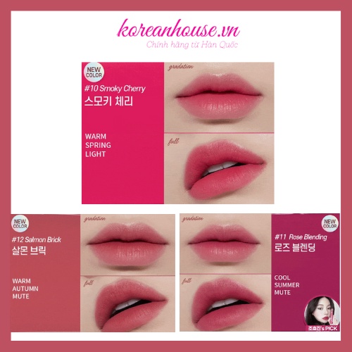 SON FIXING TINT ETUDE HOUSE SIÊU BÁM DÍNH LÂU TRÔI 4g 8 Colors