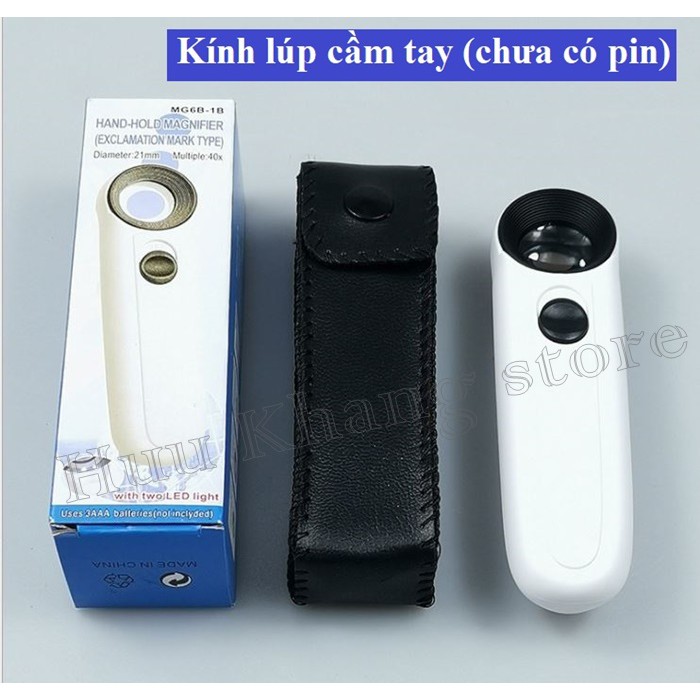 Kính lúp cầm tay có đèn Led | Giá rẻ