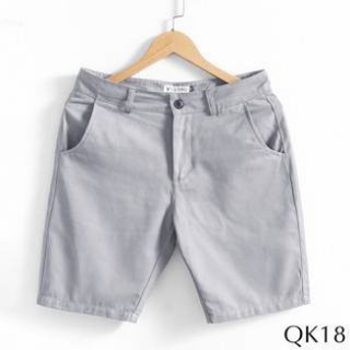 Quần Short Nam Kaki Mềm Mịn VICE Màu Trẻ Trung Phong Cách Hàn Quốc 1