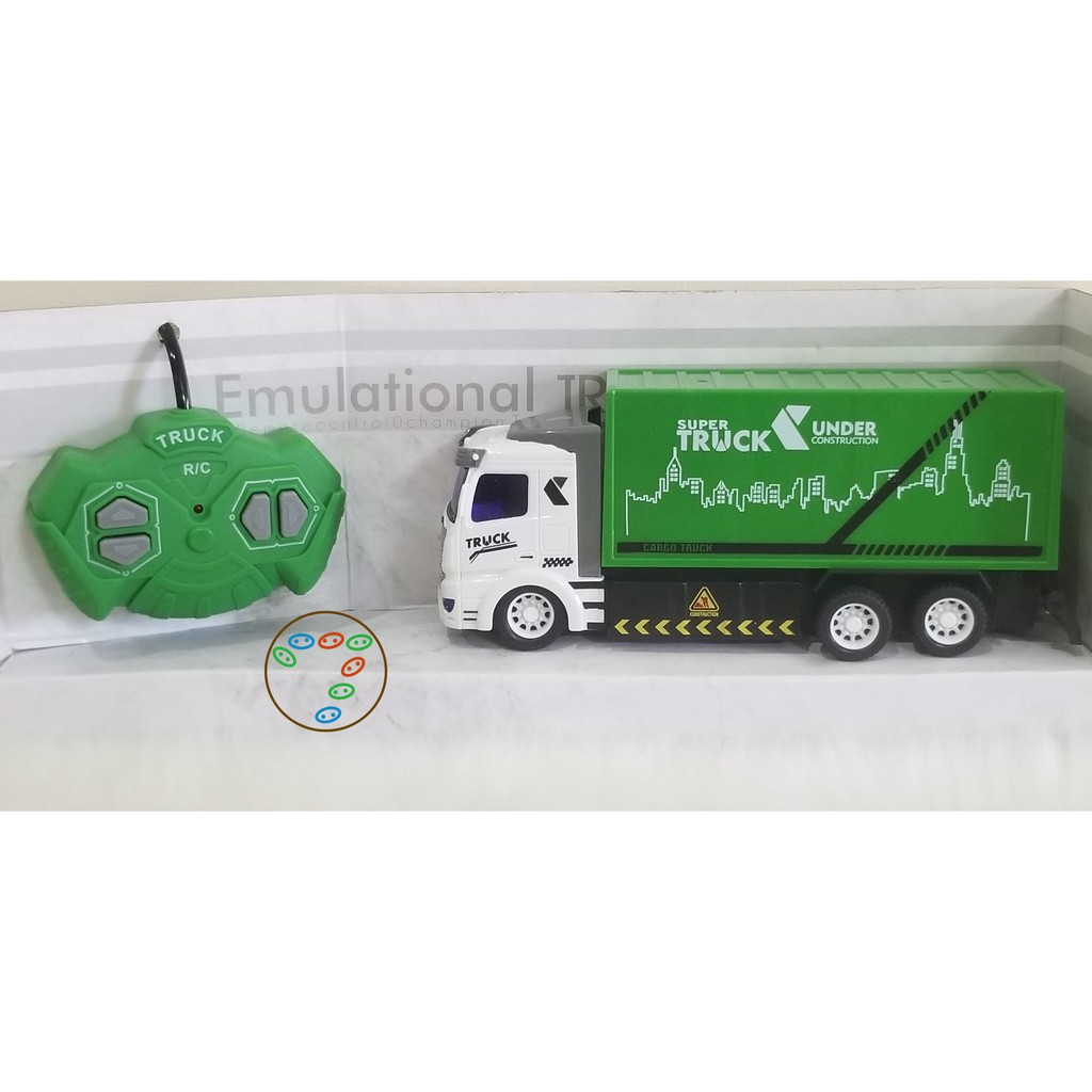 Xe công trình hốt rác điều khiển pin