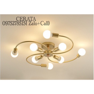 Đèn Thả DTT/S/8B Trang Trí Sử Dụng Để Trang Trí Quán Cafe, Phòng Bếp, Phòng Khách SHOWROM [ TẶNG KÈM BÓNG LED ]