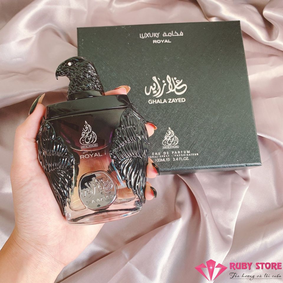nước hoa nam Ghala Zayed Royal Luxury đại bàng đen