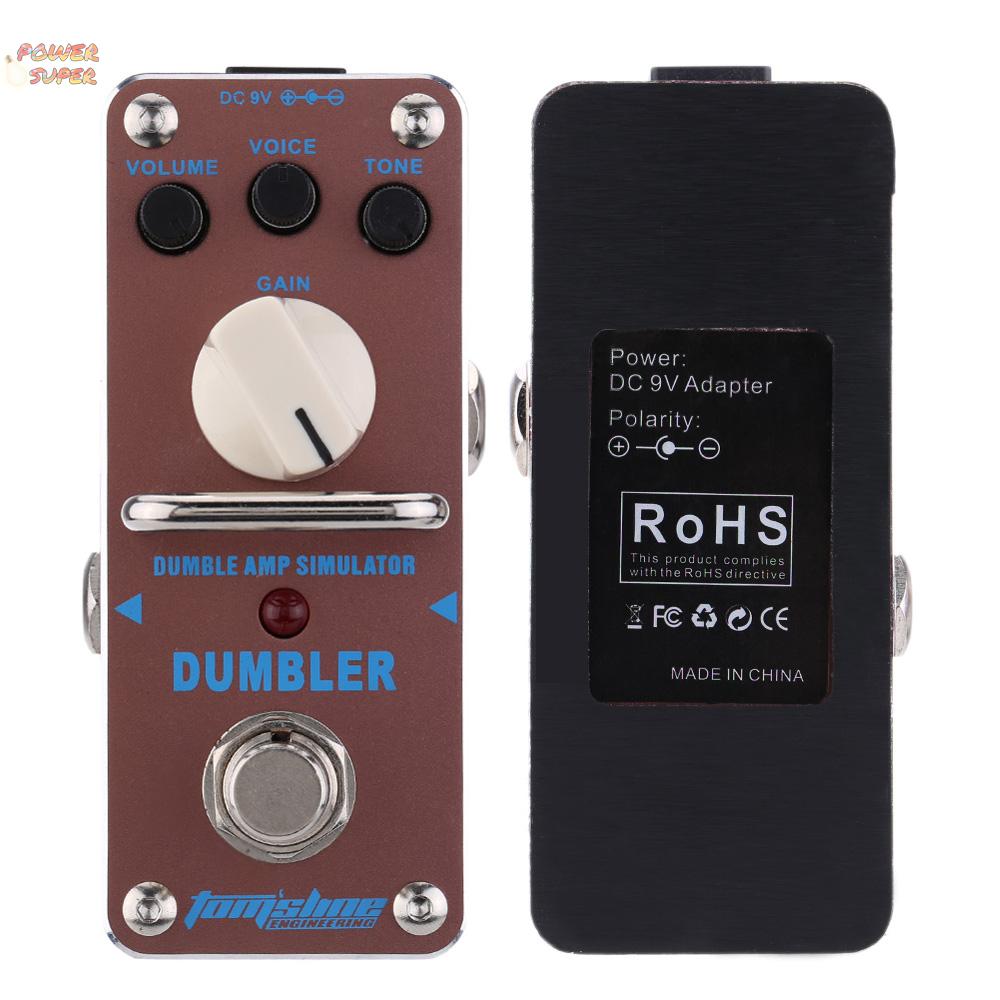 AROMA ADR-3 Dumbler Amp Simulator Mini Single Electric Guitar Effect Pedal with True Bypass