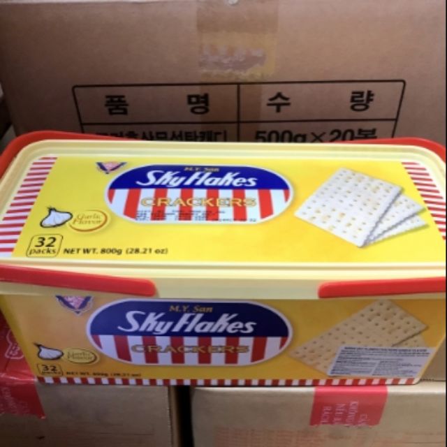 bánh quy sky flakes tỏi 800g