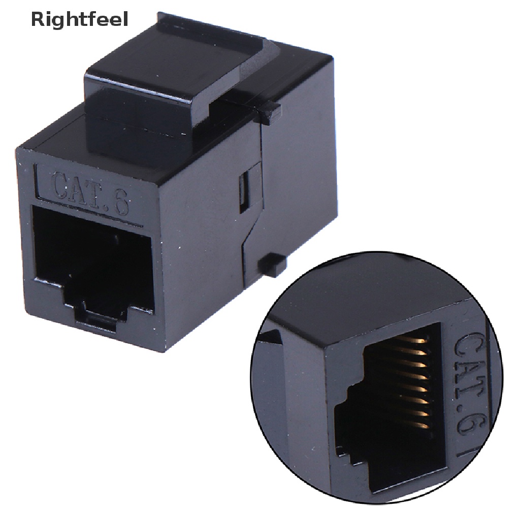Đầu Nối Chuyển Đổi RJ45 Female Sang UTP Cat5e CAT6 keystone