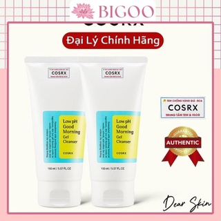 Sữa rửa mặt cosrx low ph good morning gel cleanser chính hãng 150ml