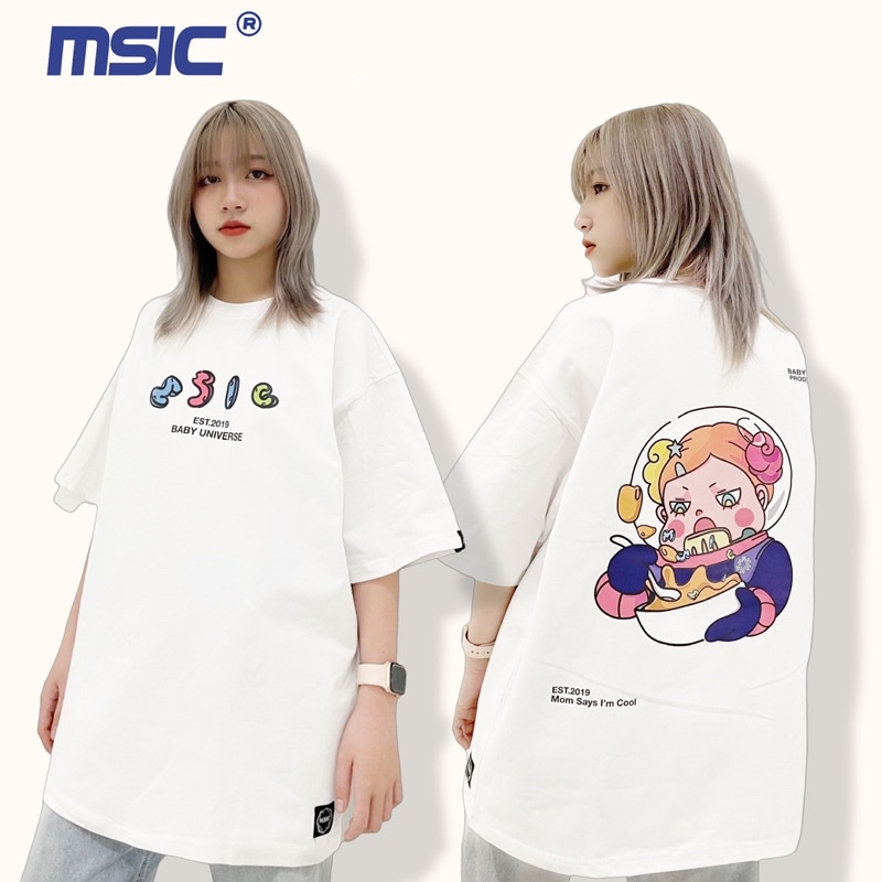 Áo Thun Baby Universe - Trắng
