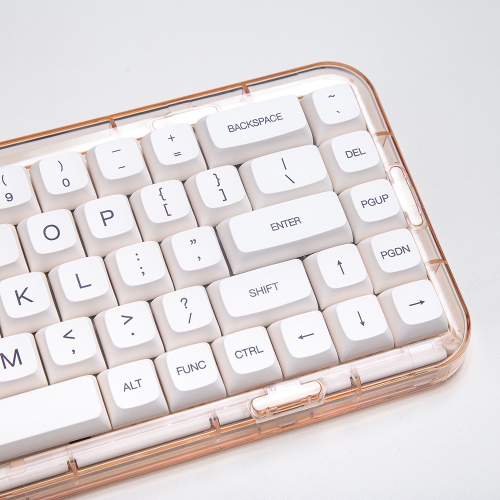 121 phím Minimalist White Keycaps XDA Profile Nhật Bản PBT Dye Sub Bàn phím cơ Keycap