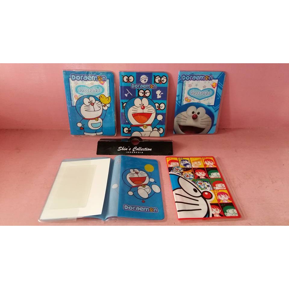 Vỏ Bọc Hộ Chiếu In Hình Doraemon Dễ Thương