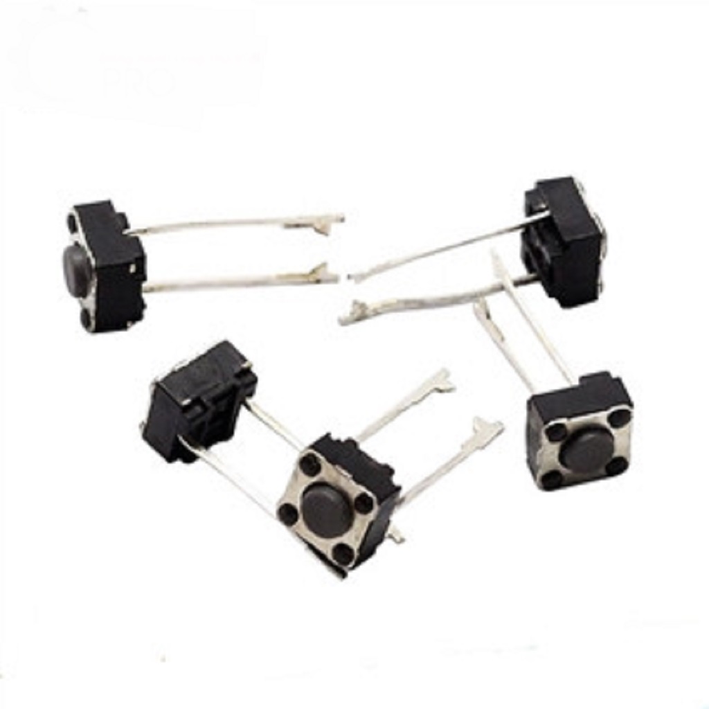 Nút nhấn 6x6x5mm DIP 4 chân, 2x6x5mm 2 chân