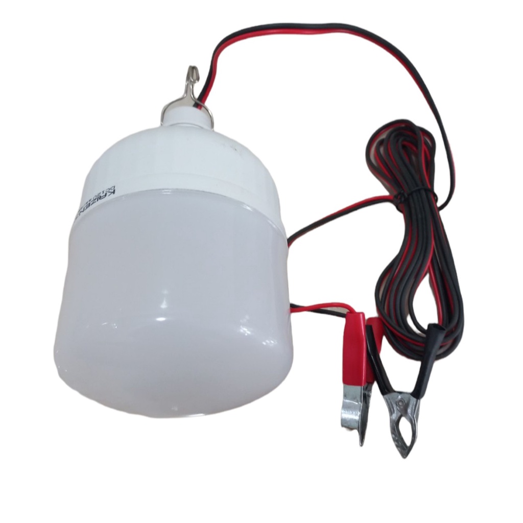 BÓNG ĐÈN LED 30W CẶP BÌNH ĐIỆN ẮC QUY 12V, BÒNG ĐÈN DÙNG ĐIỆN ẮC QUY