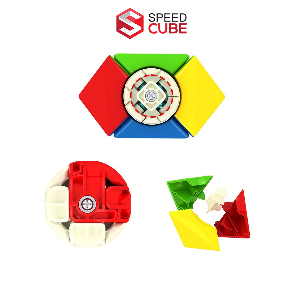 Rubik Biến Thể YJ Pyramix 2x2 JINZITA Stickerless - Shop Speed Cube