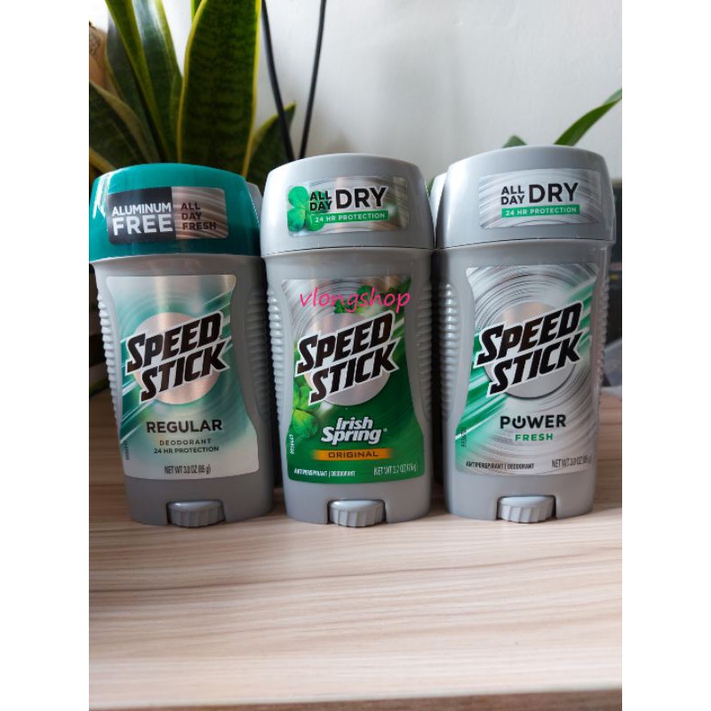 Lăn khử mùi Speed Stick cho nam (85g) của Mỹ