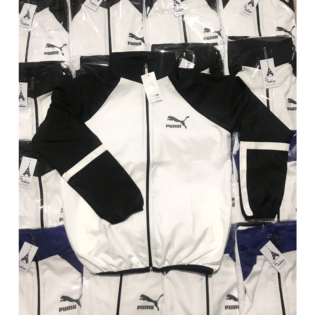 Áo Khoác Gió Nữ In Puma Form RỘng Cá Tính AK165