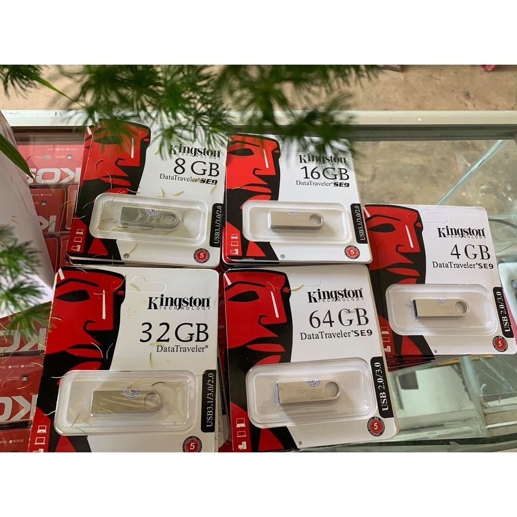 USB KINGSTON 4GB, 8GB, 16GB, 32GB, 64GB