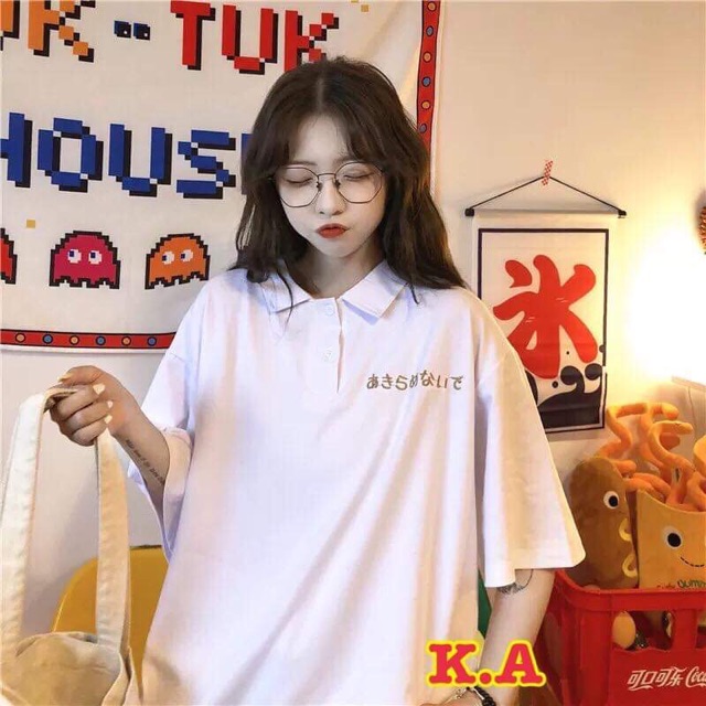 Áo polo 3 mèo chữ nhật in lưng KAN0719 | BigBuy360 - bigbuy360.vn