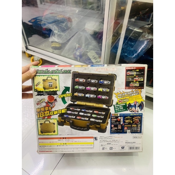Đồ chơi siêu nhân Hộp Vali đựng pin Chiến đội điện long Kyoryuger
