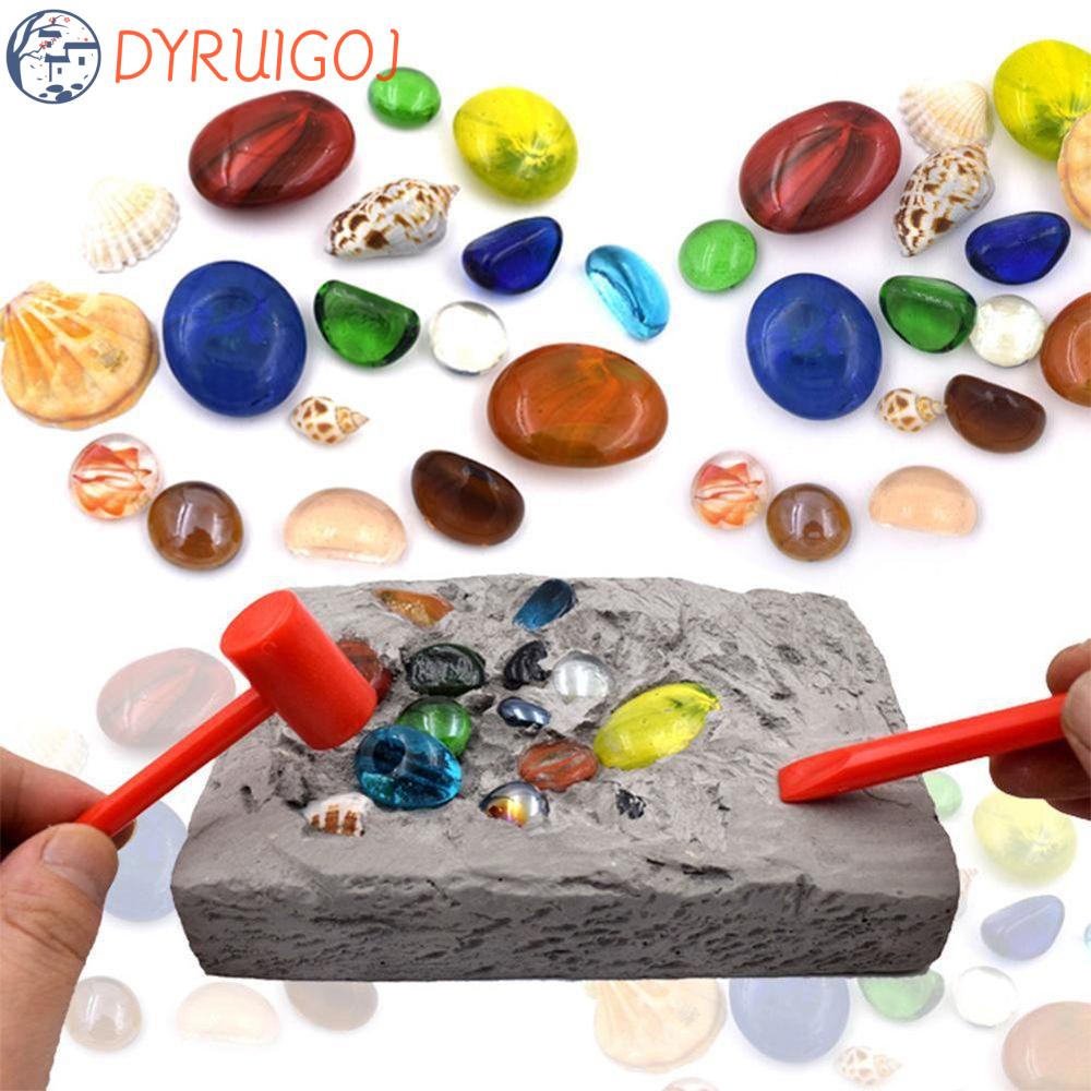 Dyruidoj Đồ Chơi Đào Kho Báu Đồ Chơi Giáo Dục Sớm Hộp Mù Đào Đất Nung Đào Nhiều Màu Sắc