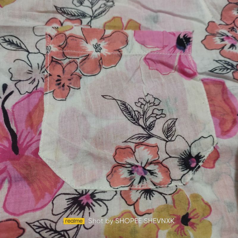 Sơ mi thô hoa xuất dư vnxk