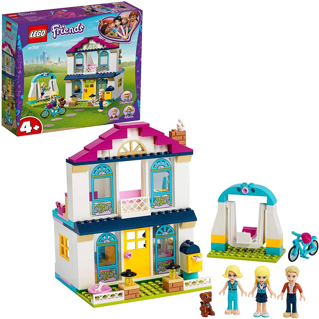 LEGO FRIENDS Ngôi Nhà Lộng Lẫy Của Stephanie 41398 (170 chi tiết)