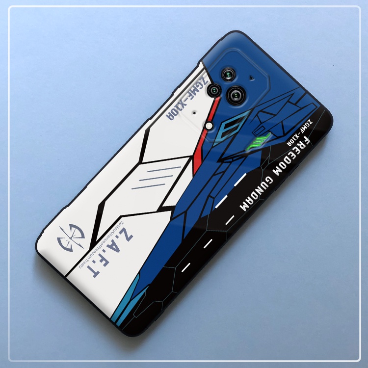 Ốp Điện Thoại Silicone Mềm Dạng Nhám Họa Tiết Gundam Illustration Cho Xiaomi Black Shark 5 5pro 4 4Pro