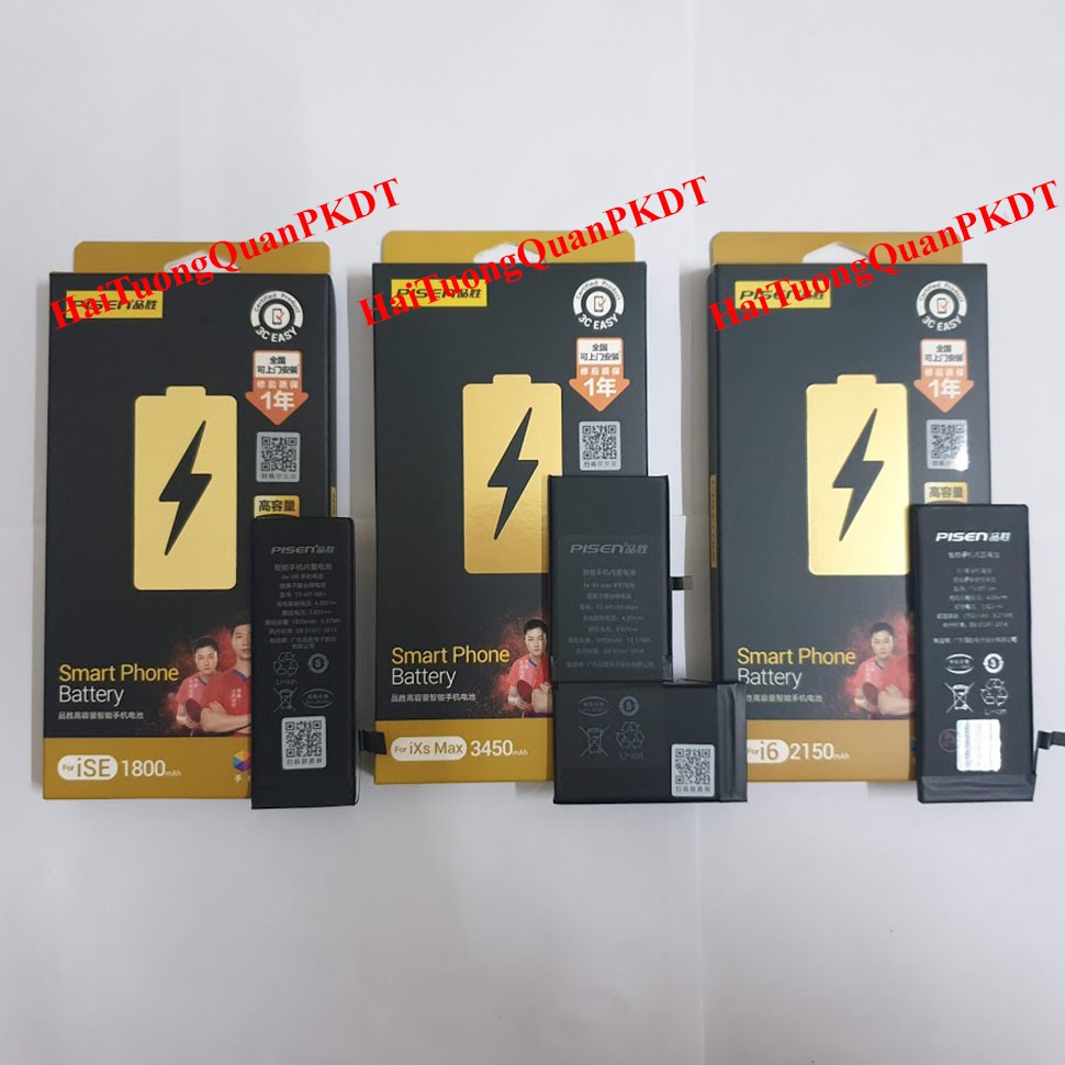 PIN IP DUNG LƯỢNG CAO NỘI ĐỊA PISEN - BẢO HÀNH 12 THÁNG
