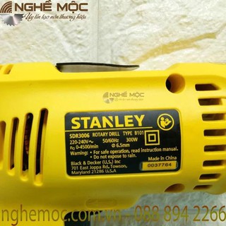 Máy khoan sắt STANLEY SDR3006
