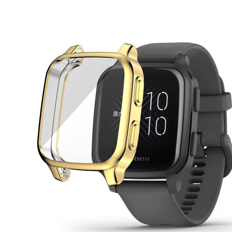 Vỏ bảo vệ màn hình từ TPU trong suốt cho đồng hồ thông minh Garmin Venu SQ