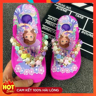 Dép xỏ ngón, dép kẹp bé gái hình nàng tiên cá KG01