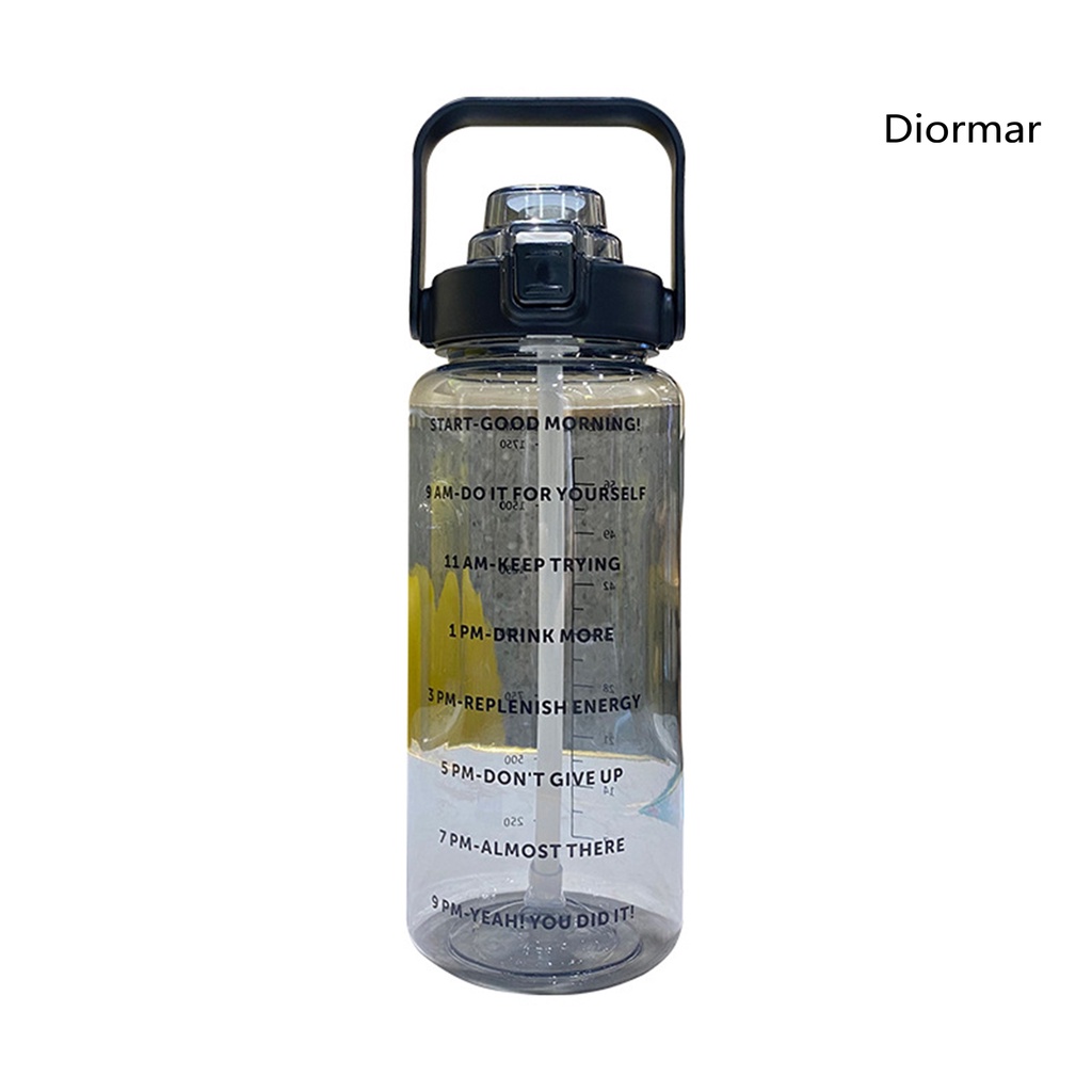 Dr-Js Bình Nước Thể Thao Dung Tích Lớn 2000ml Không Bpa