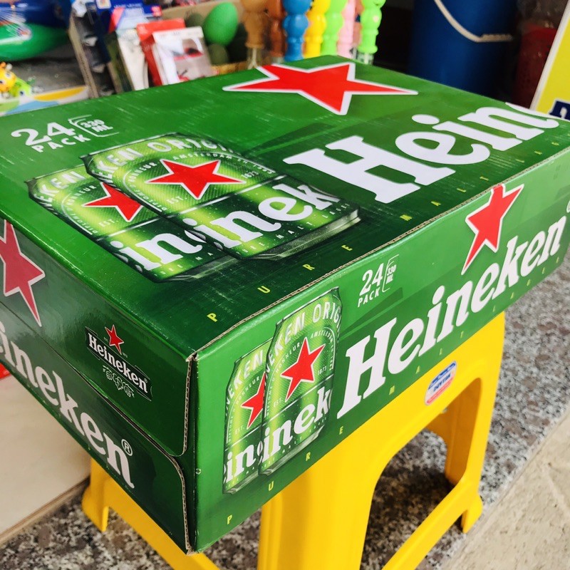 [ Thùng] Lon bia Heineken 330ml x 24 lon