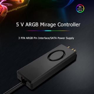 xt(  Jonsbo SATA Pin Power Supply ARGB Controller for 3Pin 5V Case LED Lighting